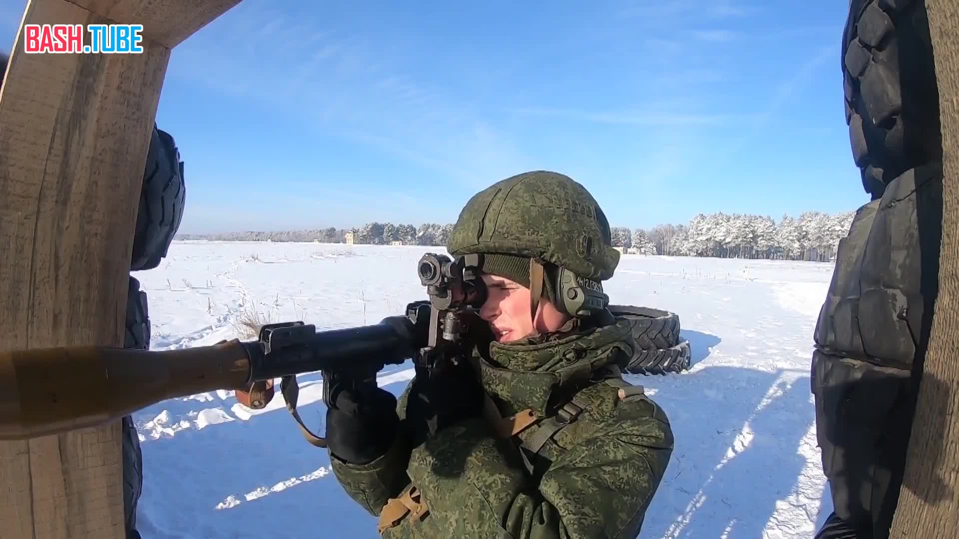 ⁣ Российские снайперы и гранатометчики повышают уровень профессионального мастерства