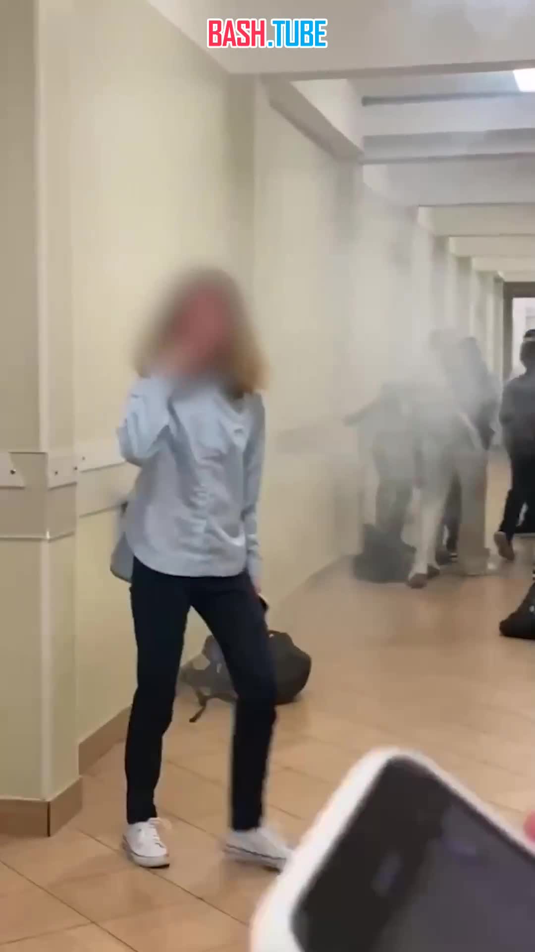 ⁣ В Санкт-Петербурге взорвался пауэрбанк в рюкзаке школьницы