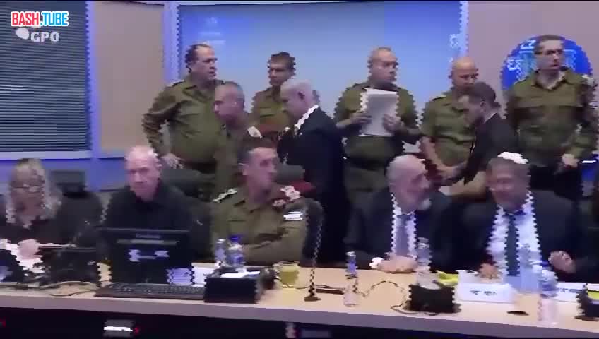 ⁣ Началось экстренное заседание правительства Израиля