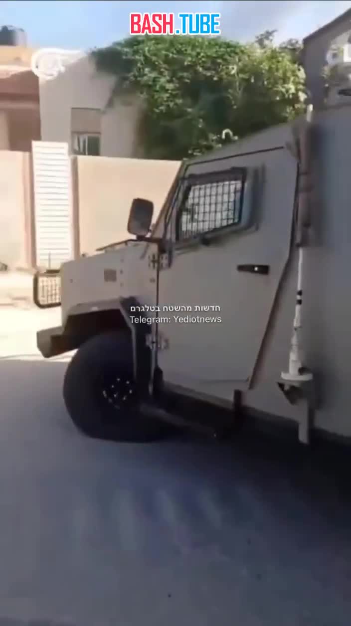  Трофейный бронеавтомобиль ЦАХАЛ у палестинцев