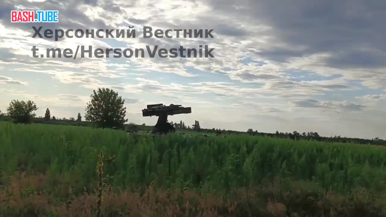  Работа ЗРК «Стрела-10МН» ВС РФ на Херсонщине