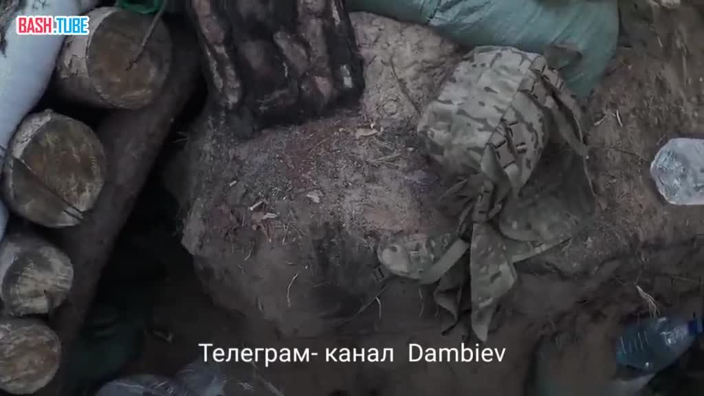⁣ Боевики украинских формирований под обстрелом русских «Градов» в лесах под Кременной