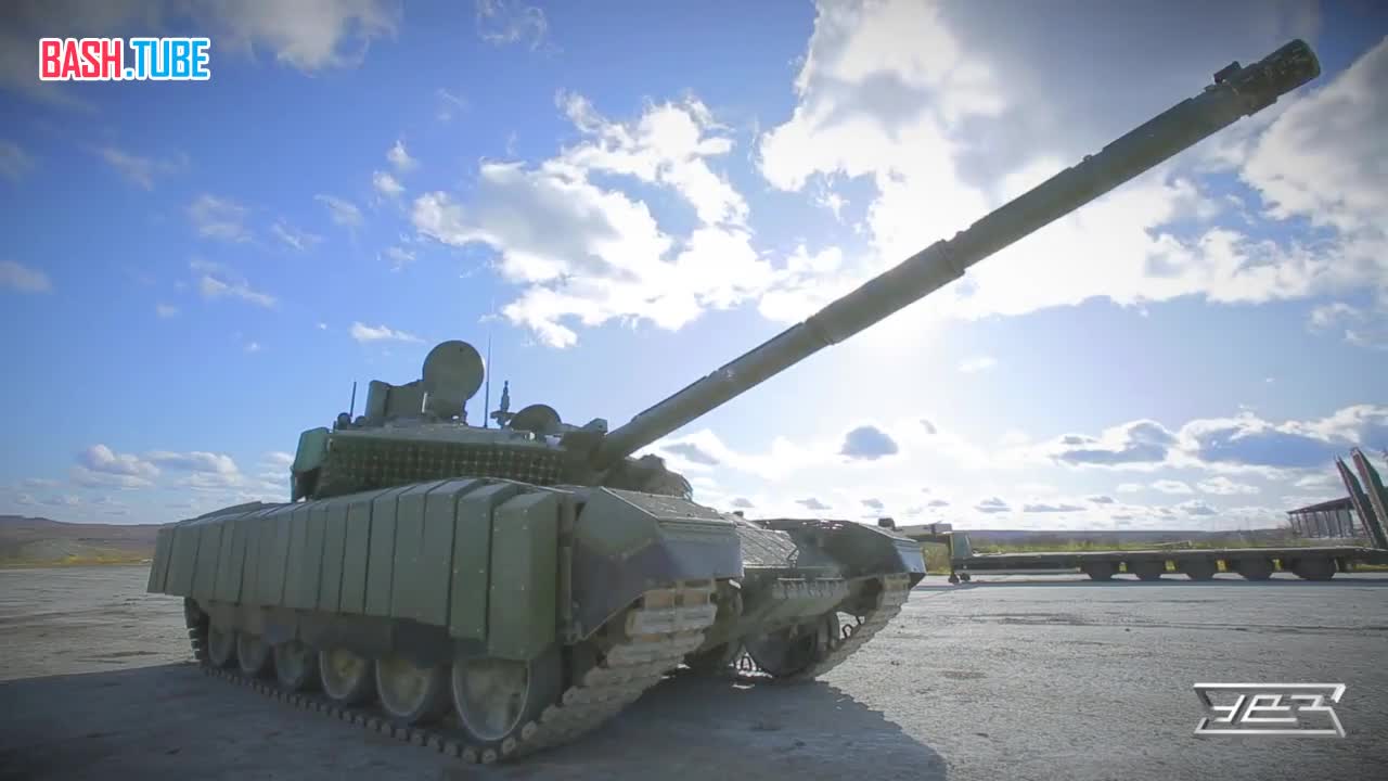 ⁣ Уралвагонзавод (УВЗ) показал кадры обкатки танков Т-90М на полигоне перед отправкой в войска
