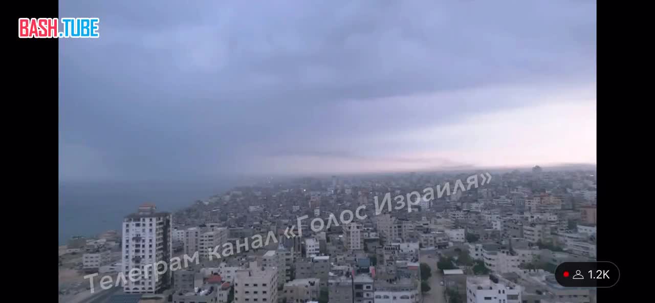  Утренние удары по Сектору Газа