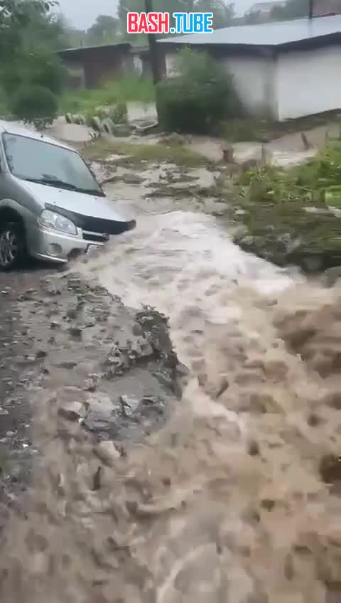  Кадры потопа в Приморском крае