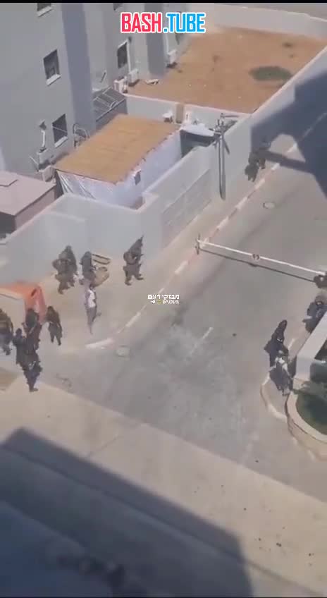  Кадры зачистки израильским спецназом города Сдерот