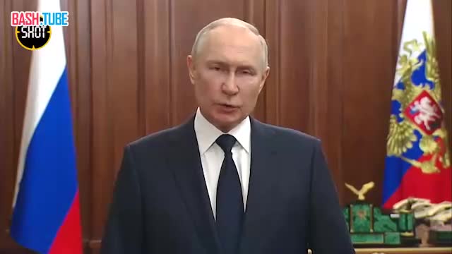 ⁣ Полное видео с обращением Владимира Путина
