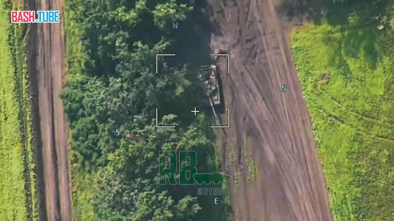  Российские артиллеристы в Запорожской области уничтожили словенский танк M-55S