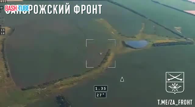 «Ланцет» уничтожил гаубицу М777 в Запорожской области