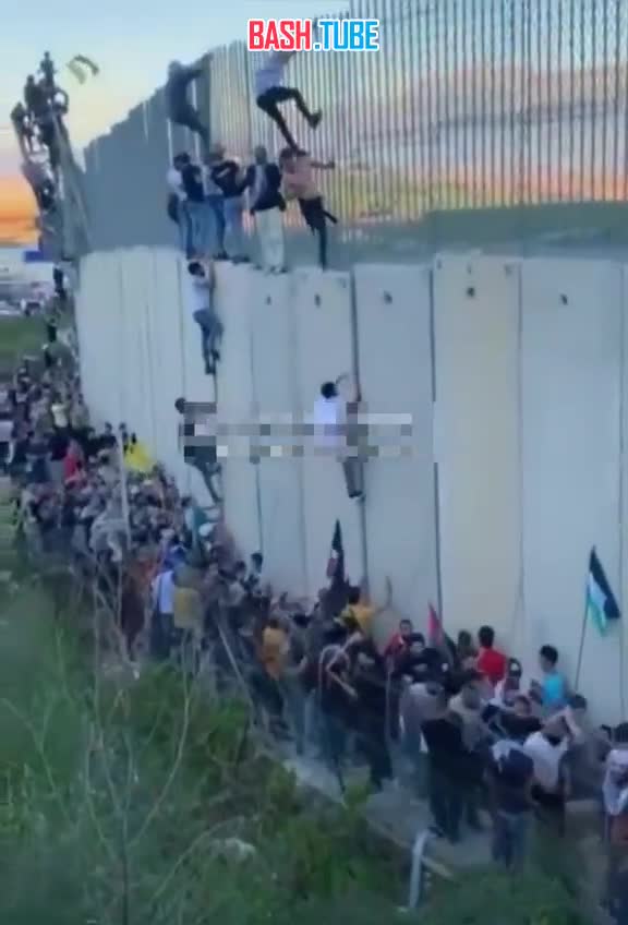 ⁣ Сотни иорданцев и ливанцев прямо сейчас идут к границе Израиля, - израильские СМИ