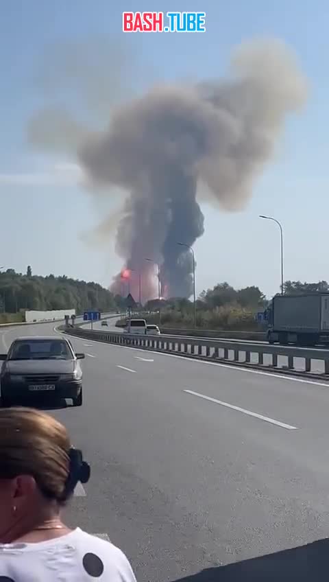  Мощный взрыв произошел в Лубнах Полтавской области