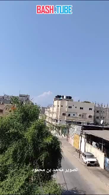  Снос здания прямым попаданием авиабомбы израильских ВВС в Сектор Газа