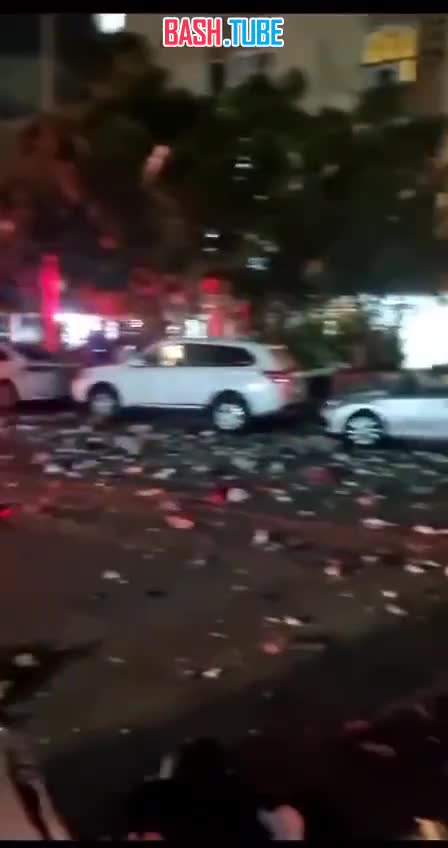  Ещё видео разрушений в Тель-Авиве