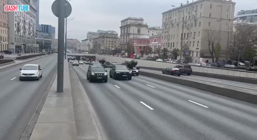  В Москве проходил пробег сарматмобилей с макетом ракеты и надписью «На Вашингтон»