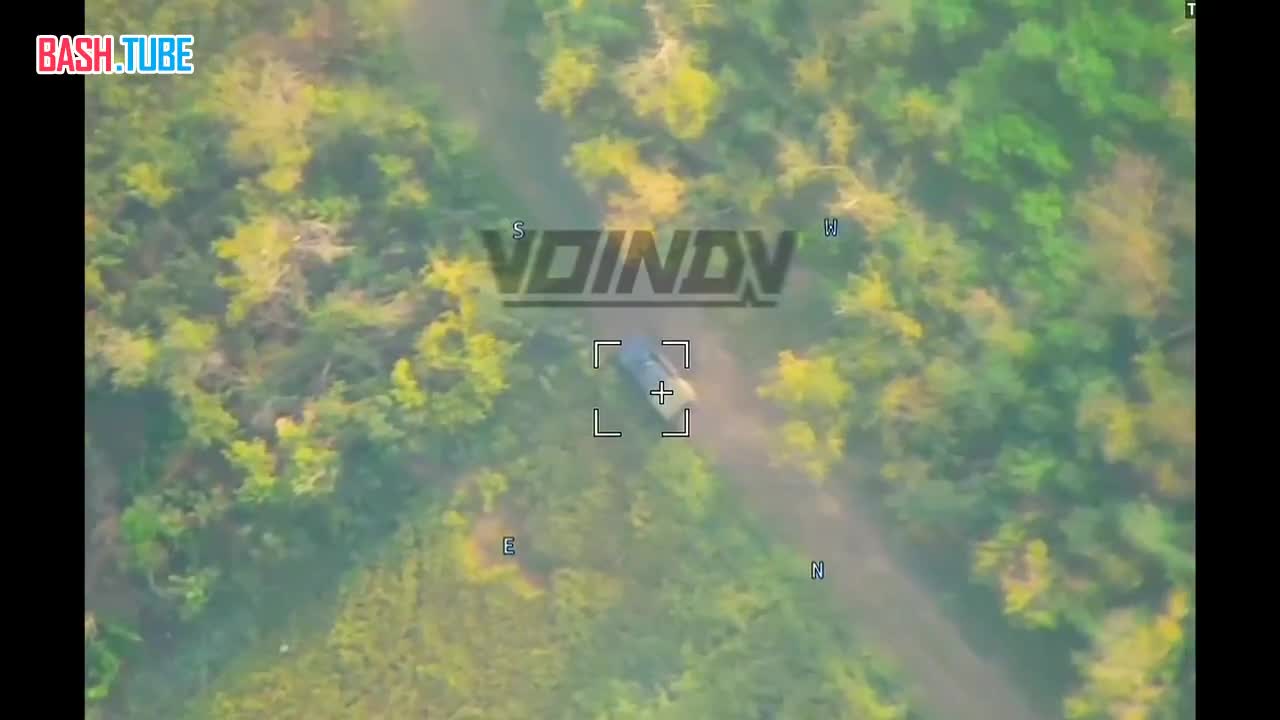 ⁣ FPV-дрон 36-й армии уничтожает транспорт украинских боевиков