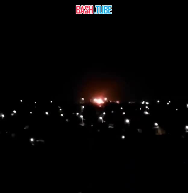  Кадры взрыва БПЛА в Орле