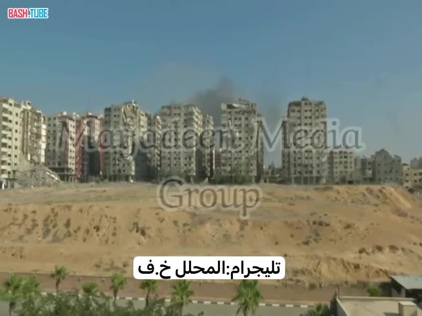  Авиаудар по зданиям принадлежащим ХАМАС, как заявили в ЦАХАЛь