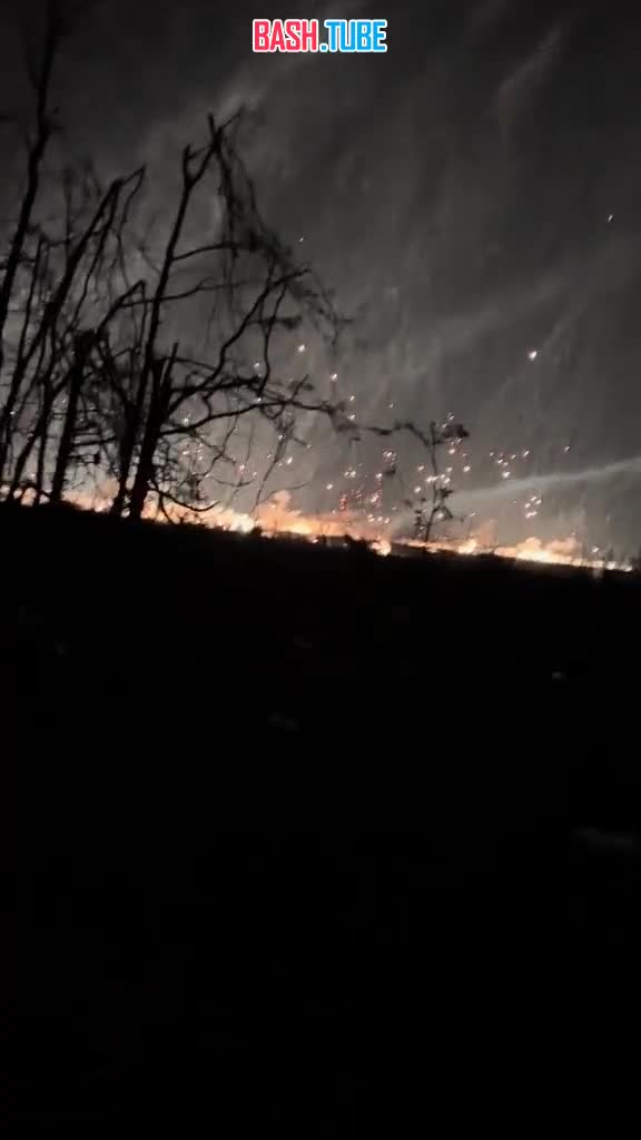  Нанесение массированных ударов по войскам ВСУ, пытающимся наступать в ночное время на участке Работино-Вербовое