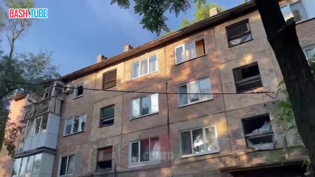  Ракеты ВСУ попали по жилому дому в Донецке