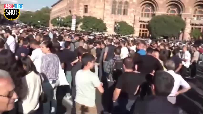  Массовые протесты в Ереване на фоне ситуации в Нагорном Карабахе