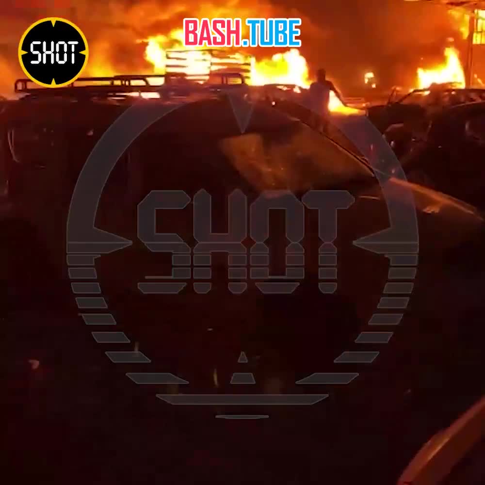  Мощный взрыв и пожар в Махачкале