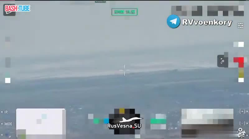 ⁣ Пылающий штурмовик: Армией России уничтожен Су-25 ВСУ у Работино на Запорожском фронте