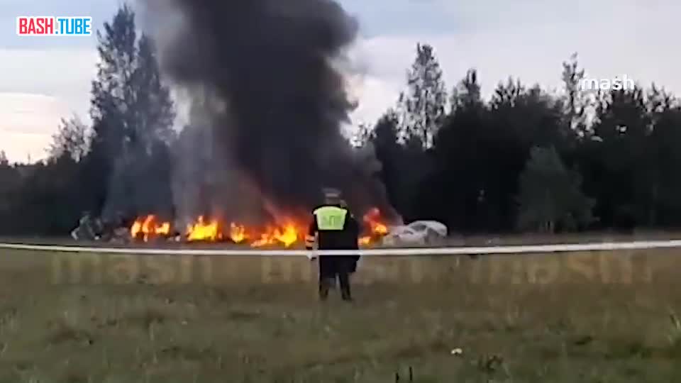  Перед крушением самолёта в Тверской области очевидцы слышали два сильных хлопка