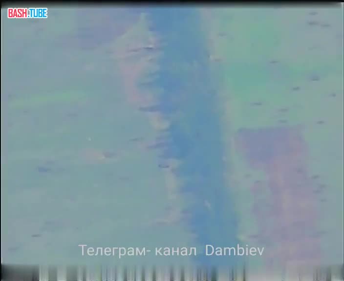  Успешное поражение  барражирующим боеприпасом «Ланцет» танка украинских формирований на Южнодонецком направлении