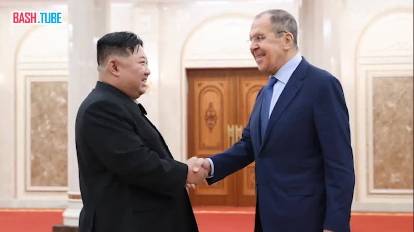  Глава МИД РФ Сергей Лавров провел переговоры с лидером КНДР Ким Чен Ыном в Пхеньяне