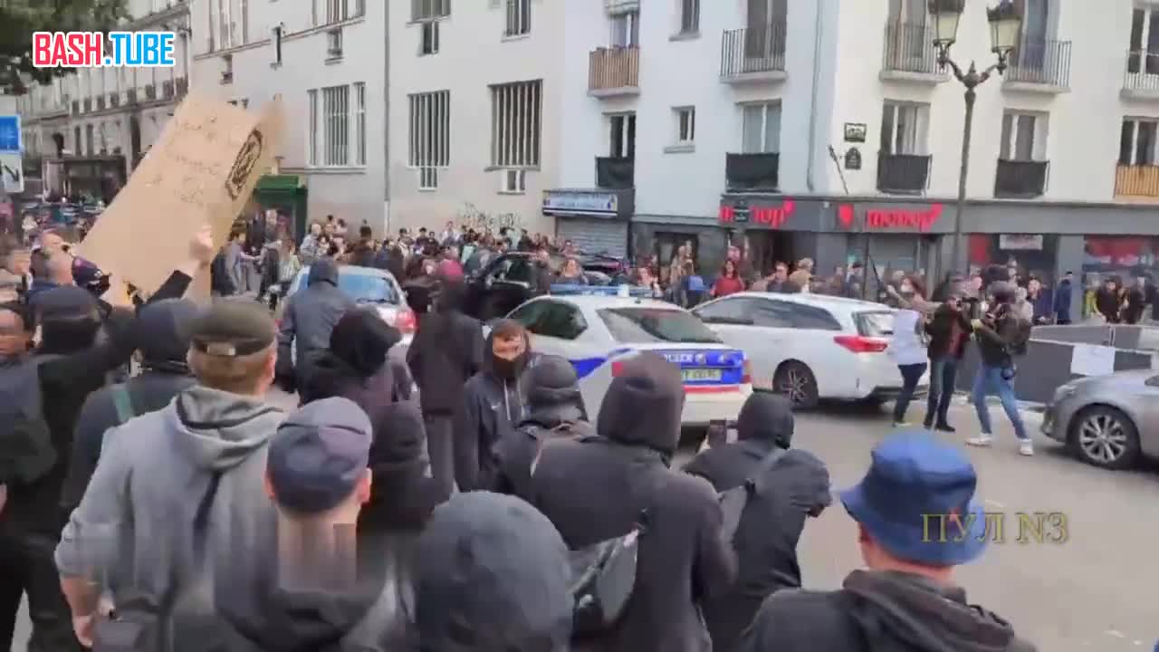  «По всей Франции проходят акции против полицейского насилия»