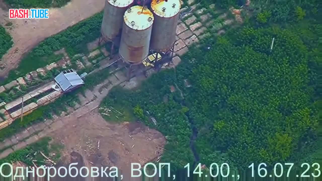  Уничтожение опорного пункта боевиков в районе Одноробовки Харьковской области