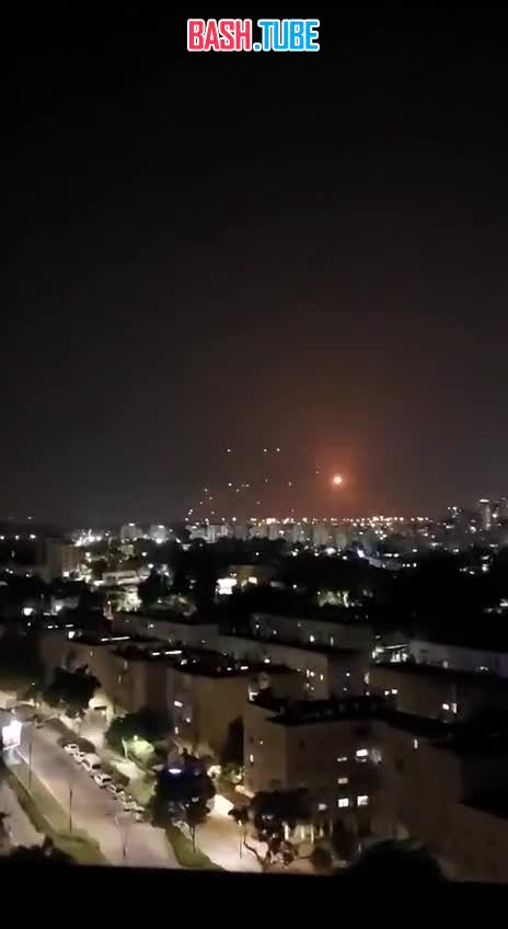  ХАМАС запустили около 100 ракет по Ашкелону в ответ на удары по сектору Газа