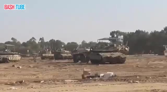 ⁣ Израильские танкисты все более активно наваривают «мангалы» на «Меркавы»