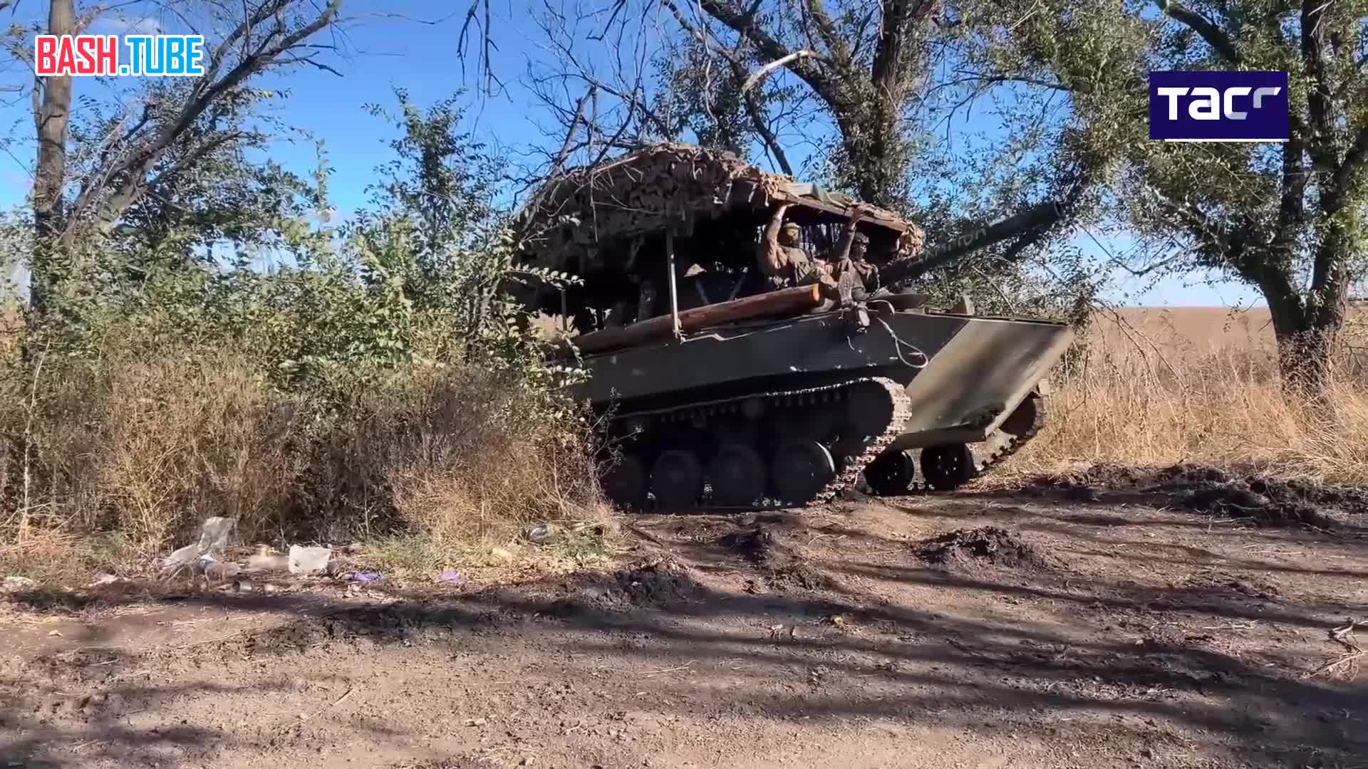  Самоходные орудия 2С9 «Нона» российских десантников поразили взводный опорный пункт ВСУ