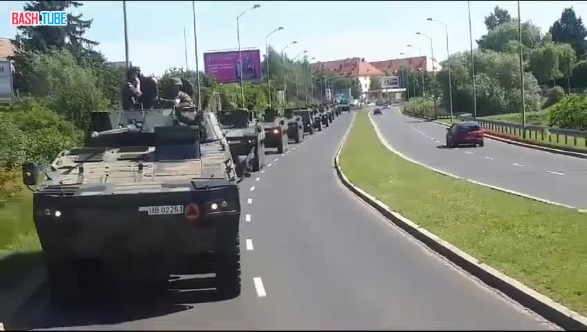  Польша перебрасывает пехоту и бронетехнику к белорусской границе
