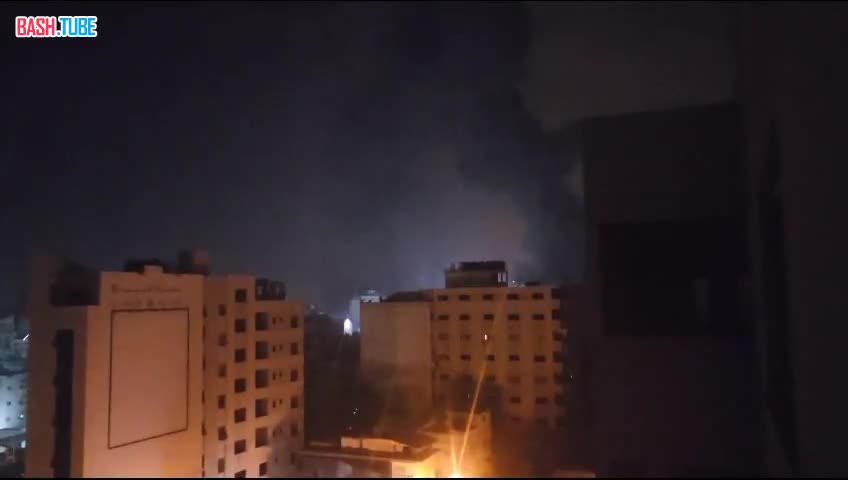 ⁣ Авиация Израиля нанесла удары по сектору Газа и по окрестности Палестинской мечети в Газе