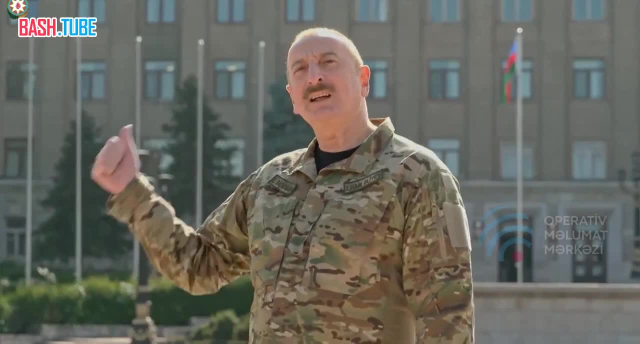 ⁣ Ильхам Алиев о бывших властях Нагорного Карабаха