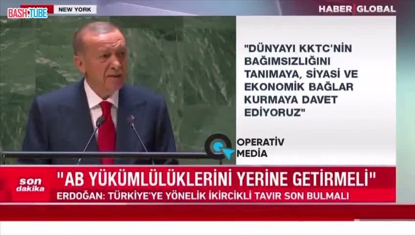 ⁣ Эрдоган потребовал от Пашиняна предоставить Азербайджану доступ к своим территориям через Армению