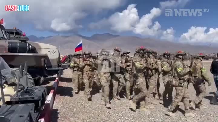 ⁣ Учения ОДКБ проходят в Киргизии: военные отработают миротворческую операцию