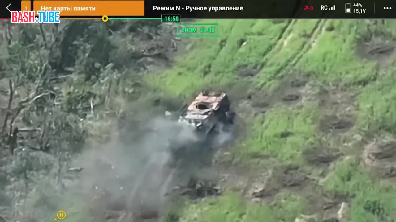  Во время наката противника на российские позиции под Бахмутом был уничтожен украинский БТР-4 «Буцефал». ㅤ