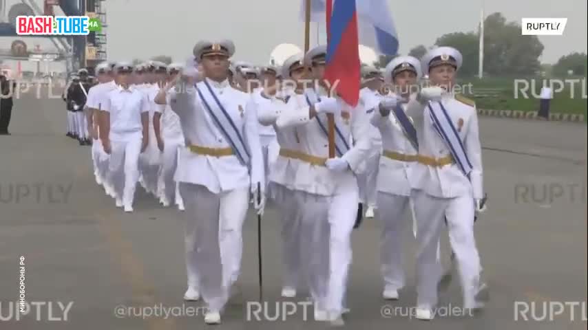  Торжественная церемония открытия первых военно-морских учений России и Мьянмы прошла в Янгоне