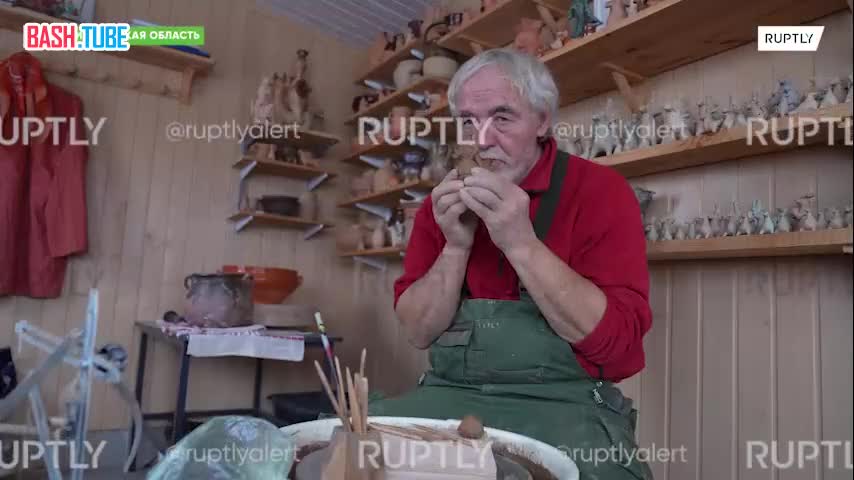  72-летний скульптор из Ленинградской области возрождает гончарные традиции