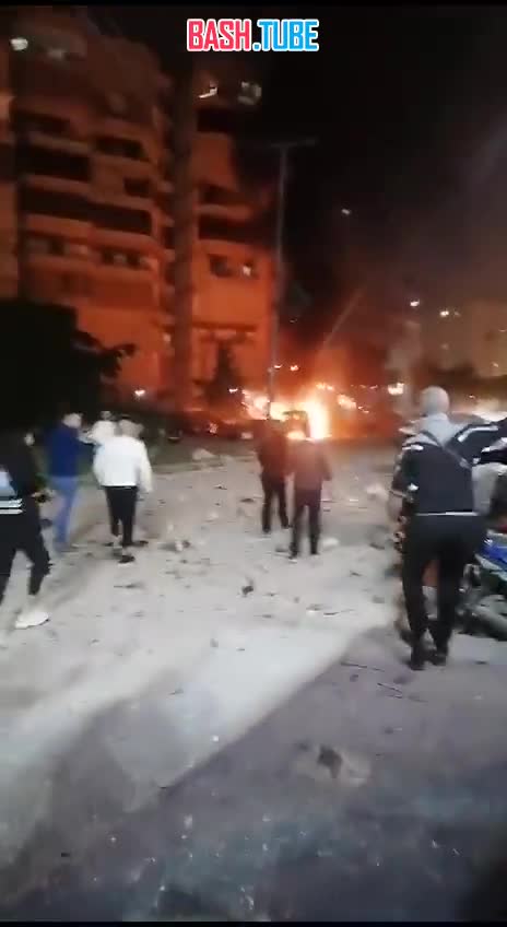⁣ Мощный взрыв раздался в подконтрольном «Хезболлах» южном пригороде Бейрута