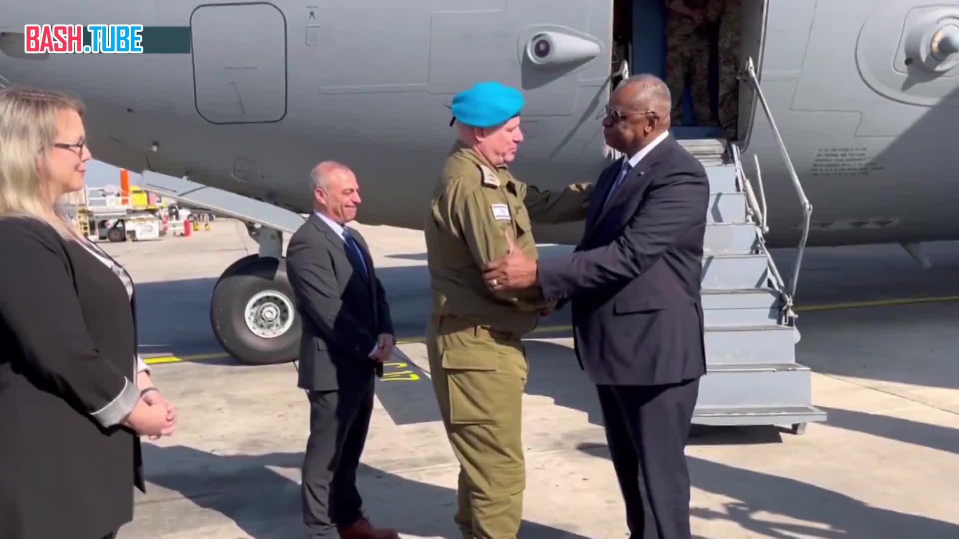 ⁣ Шеф Пентагона прибыл в Тель-Авив, где намерен встретиться с руководством Израиля