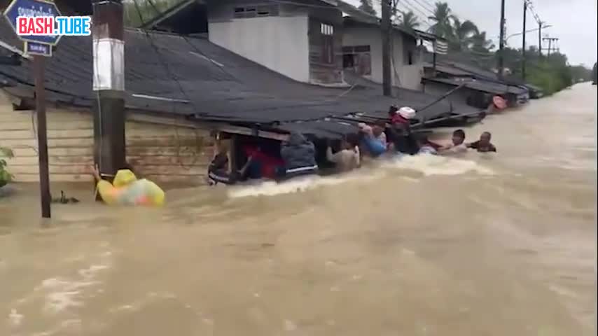  Более 66 тысяч человек пострадали в результате наводнения на юге Таиланда