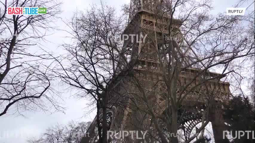 ⁣ Эйфелева башня закрылась из-за протестов сотрудников