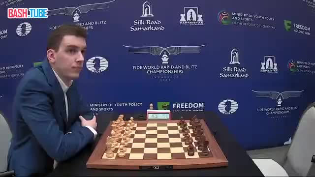 ⁣ Польский гроссмейстер Дуда отказался жать руку российскому шахматисту Хисматуллину