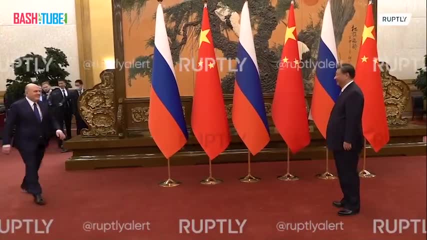 ⁣ Мишустин во время встречи с председателем КНР Си Цзиньпином рассказал о тенденции во взаимных расчетах между РФ и Китаем