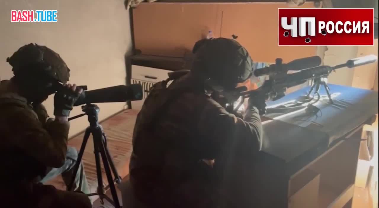 ⁣ В голову с 1000 метров: наши снайперы в районе Артемовска уничтожают живую силу противника