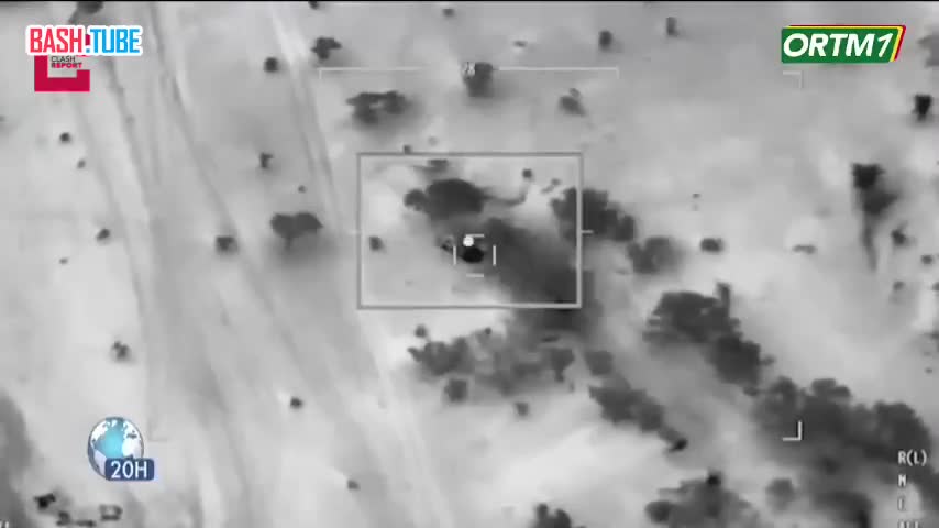 ⁣ Разведывательно-ударный БПЛА Bayraktar TB2 ВВС Мали наносит удары по боевикам